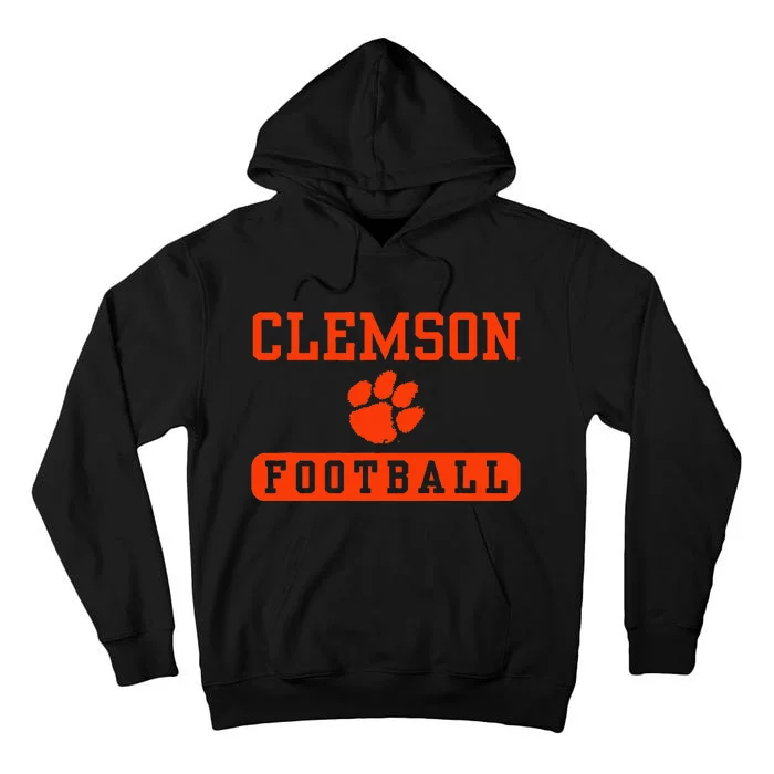 C.L.E.M.S.O.N Tigers Football Tall Hoodie