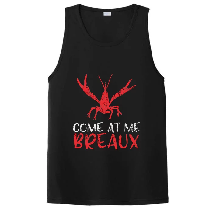 Crawfish Tees Funny Cajun Performance Tank