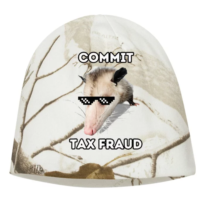 Commit Tax Fraud Kati - Camo Knit Beanie