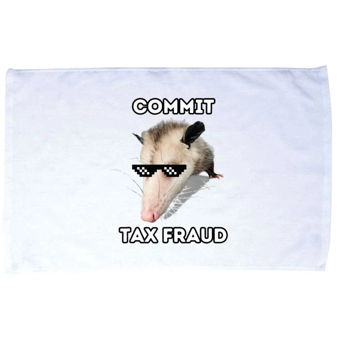 Commit Tax Fraud Microfiber Hand Towel