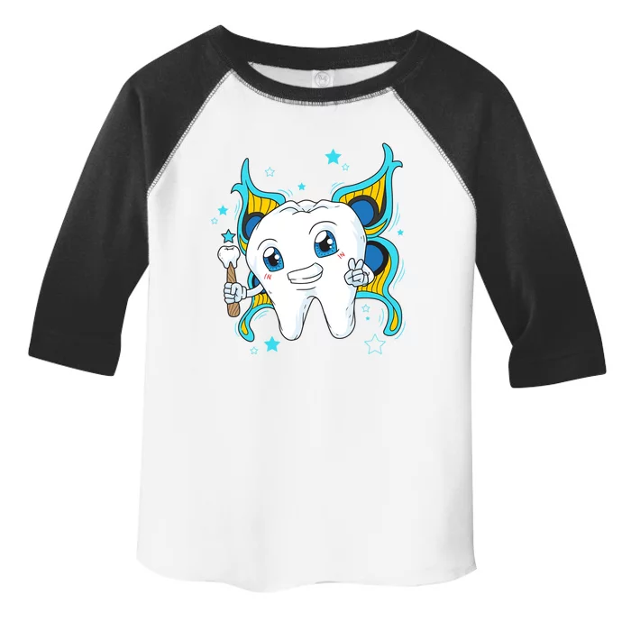 Cute Tooth Fairy Dental Assistant Dentist Gift Toddler Fine Jersey T-Shirt