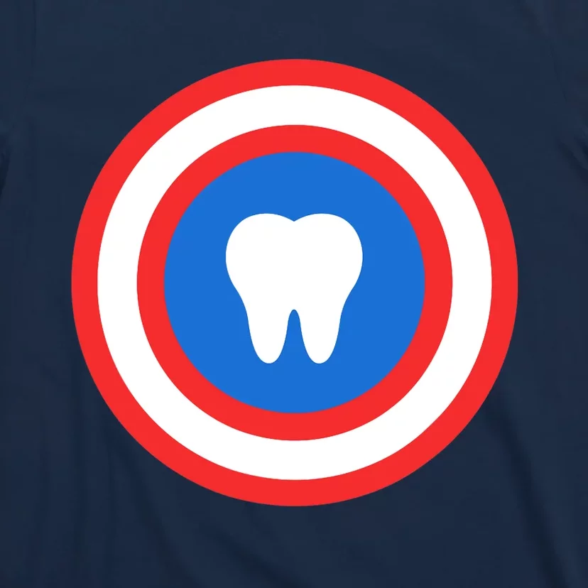 Captain Tooth Funny Dentistry Dentist T-Shirt