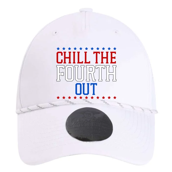 Chill The Fourth Out Funny 4th Of July Performance The Dyno Cap