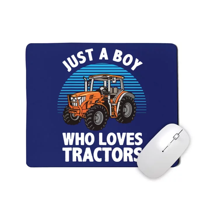 Cool Tractor For Boy Farmtruck Farmer Driver Mousepad