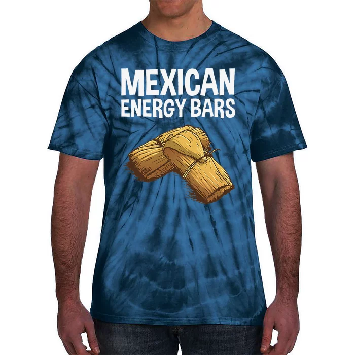 Cool Tamale For Women Masa Corn Flour Fiesta Energy Bar Tie-Dye T-Shirt