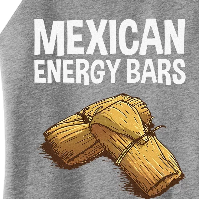 Cool Tamale For Women Masa Corn Flour Fiesta Energy Bar Women’s Perfect Tri Rocker Tank