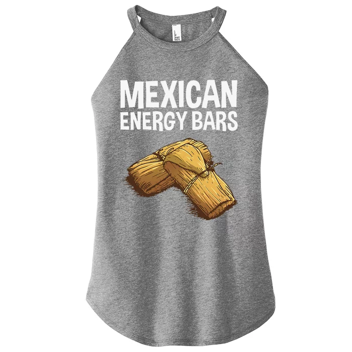 Cool Tamale For Women Masa Corn Flour Fiesta Energy Bar Women’s Perfect Tri Rocker Tank