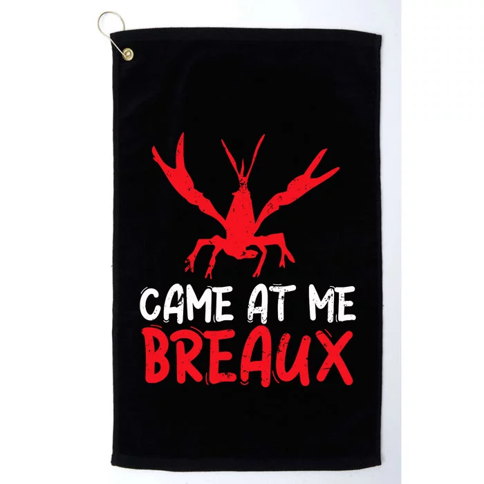 Crawfish Tees Funny Cajun Platinum Collection Golf Towel