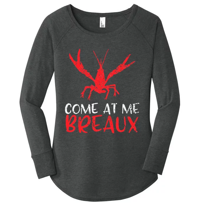 Crawfish Tees Funny Cajun Women's Perfect Tri Tunic Long Sleeve Shirt