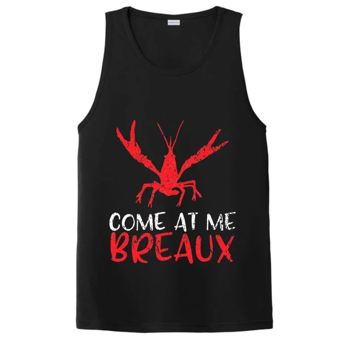 Crawfish Tees Funny Cajun Performance Tank