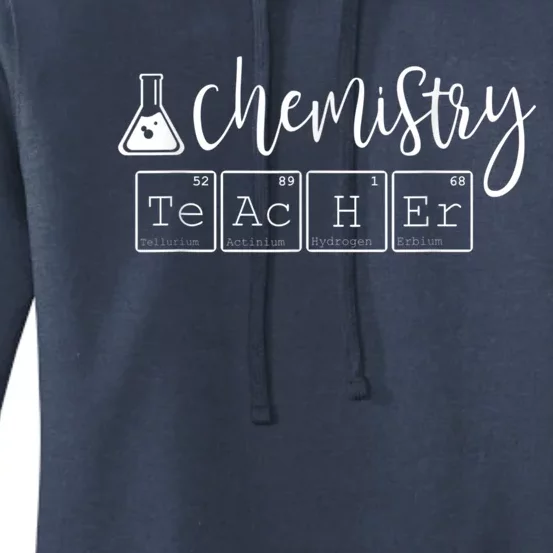 Chemistry Teacher Gift Funny Science Periodic Table Pun Women's Pullover Hoodie