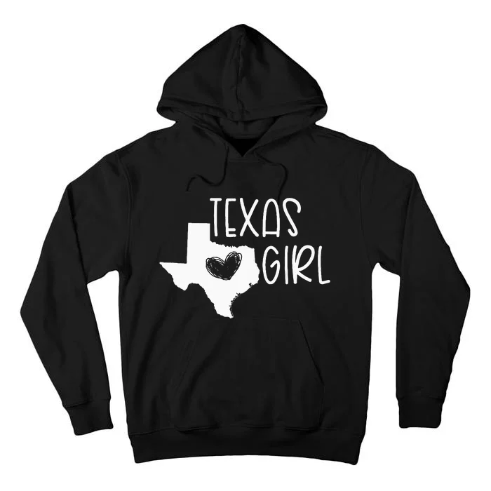 Cute Texas Girl I Love Texas Real Proud Texan Tall Hoodie