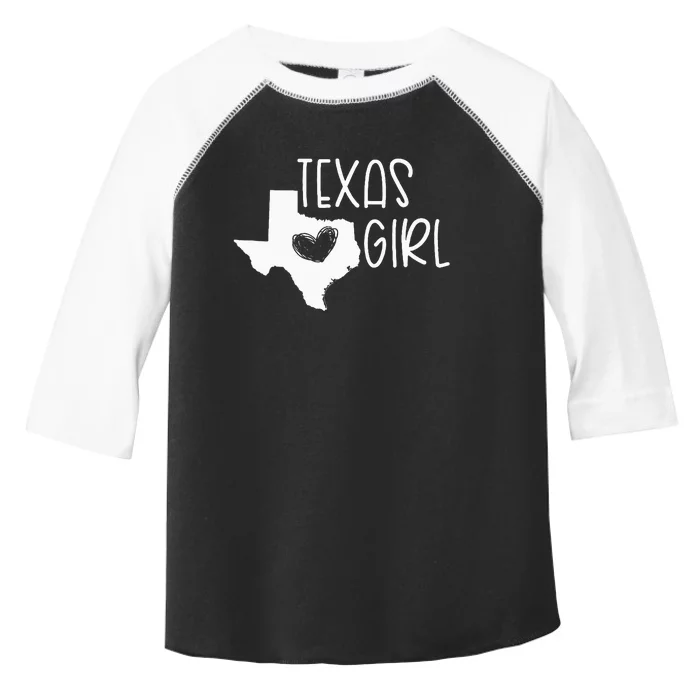 Cute Texas Girl I Love Texas Real Proud Texan Toddler Fine Jersey T-Shirt