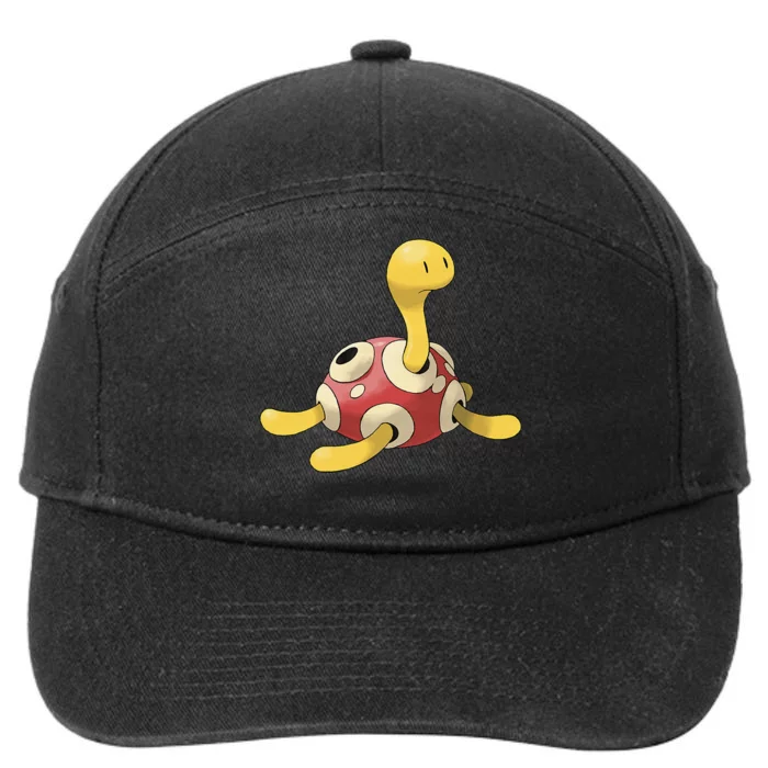 Cute Turtle Gift 7-Panel Snapback Hat