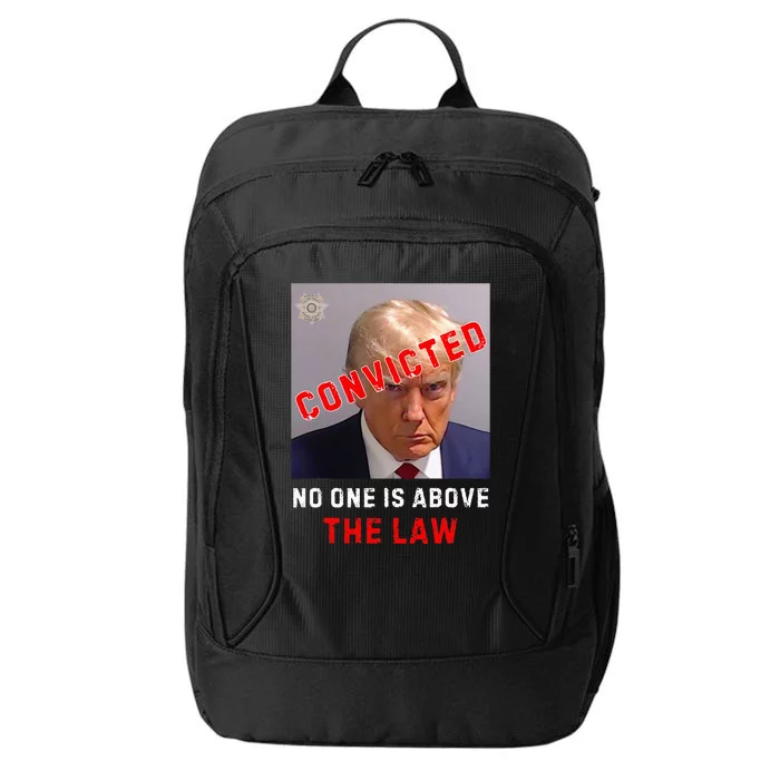 Convicted Trump Guilty Lock Him Up No One Is Above The Law City Backpack