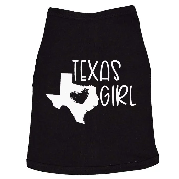 Cute Texas Girl I Love Texas Real Proud Texan Womens Doggie Tank