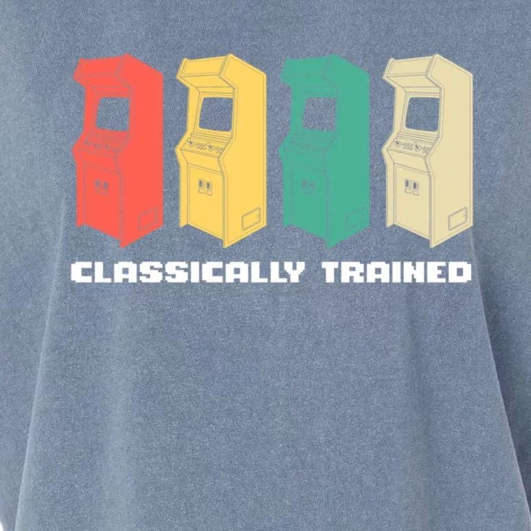 Classically Trained Gaming Gamer Cool Gift Garment-Dyed Women's Muscle Tee