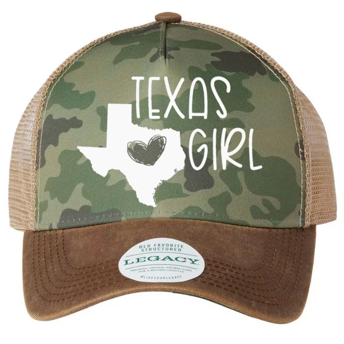 Cute Texas Girl I Love Texas Real Proud Texan Womens Legacy Tie Dye Trucker Hat