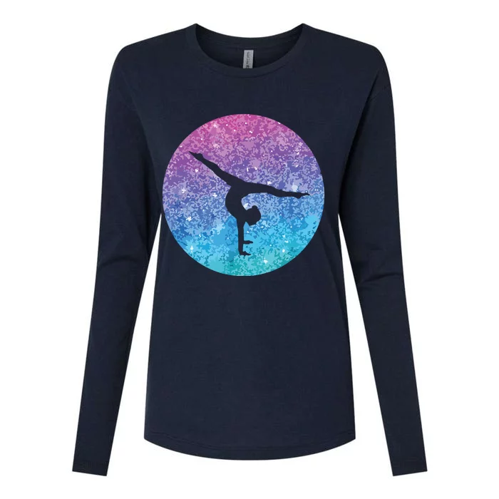 Cute Trendy Gymnastics Gift For Girl Teens And Women Womens Cotton Relaxed Long Sleeve T-Shirt