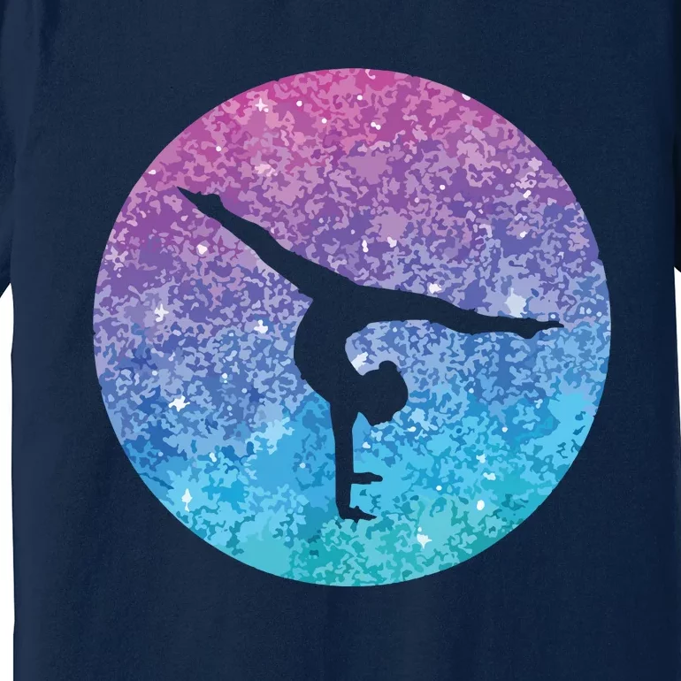 Cute Trendy Gymnastics Gift For Girl Teens And Women Premium T-Shirt