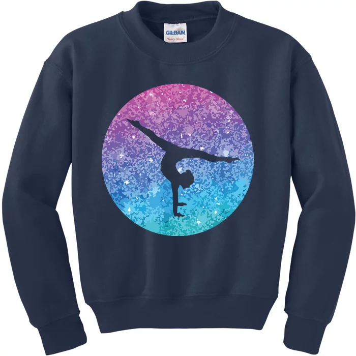 Cute Trendy Gymnastics Gift For Girl Teens And Women Kids Sweatshirt