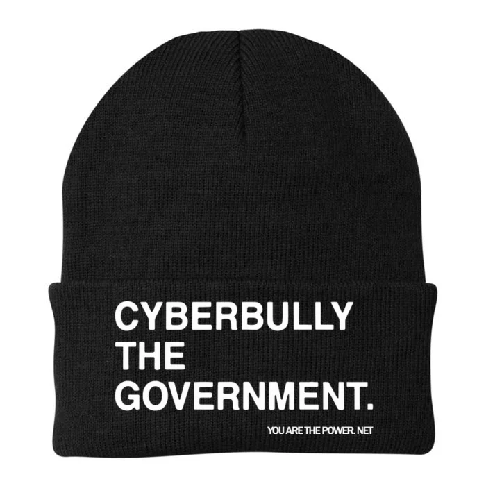 Cyberbully The Government You Are The Power Net Knit Cap Winter Beanie