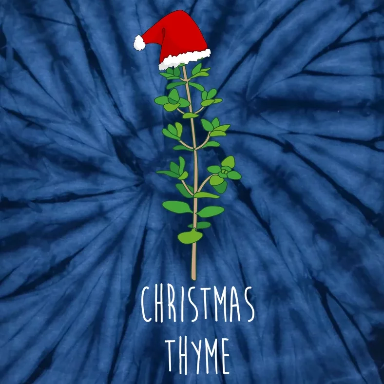 Christmas Thyme Holiday Tie-Dye T-Shirt