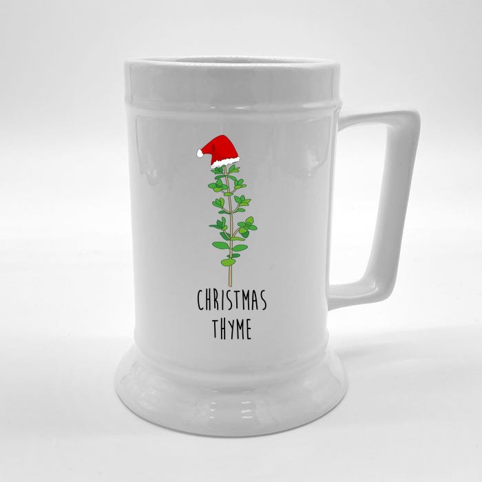 Christmas Thyme Holiday Front & Back Beer Stein