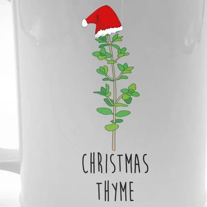 Christmas Thyme Holiday Front & Back Beer Stein