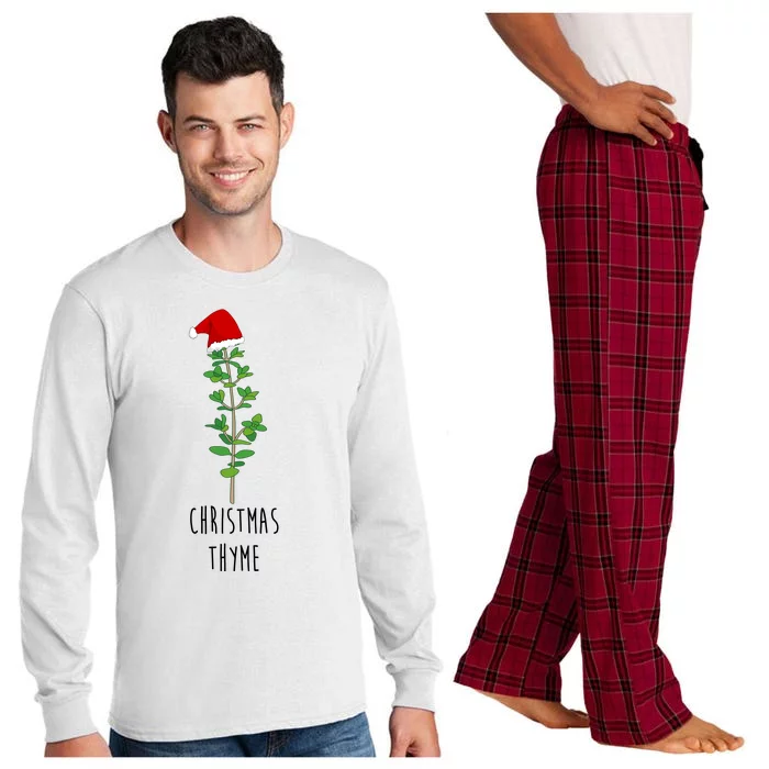 Christmas Thyme Holiday Long Sleeve Pajama Set