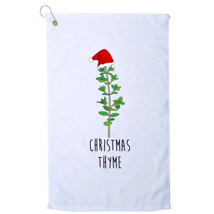 Christmas Thyme Holiday Platinum Collection Golf Towel