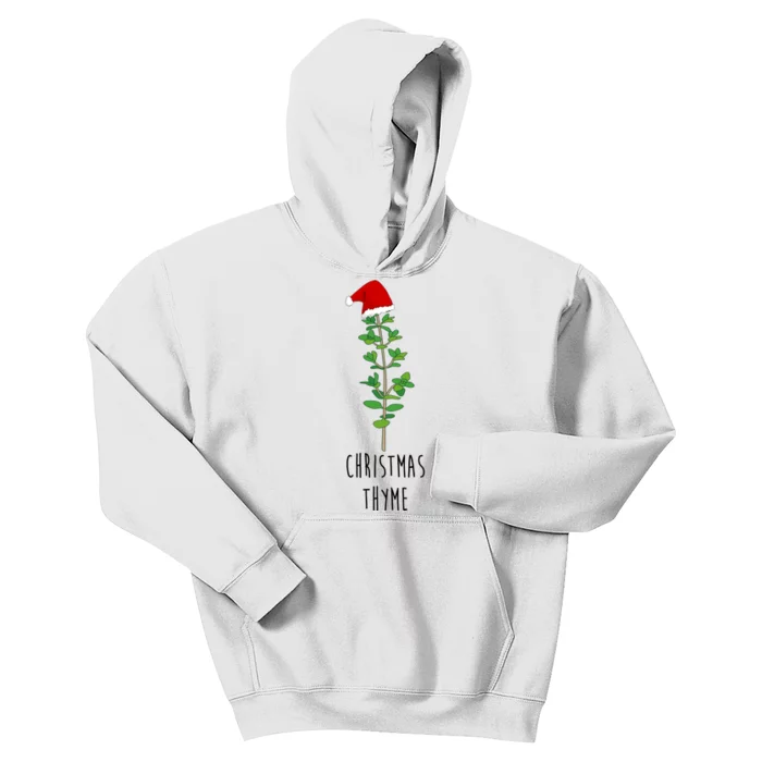 Christmas Thyme Holiday Kids Hoodie