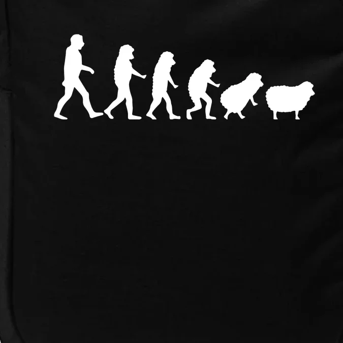 Conspiracy Theorist Human Evolution Wake Up Sheeple Sheep Impact Tech Backpack