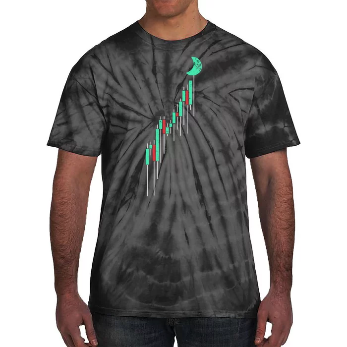 Crypto Trading Hodl Vintage Stock Tie-Dye T-Shirt