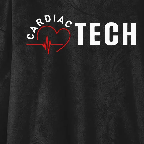 Cardiac Tech Heart Hooded Wearable Blanket