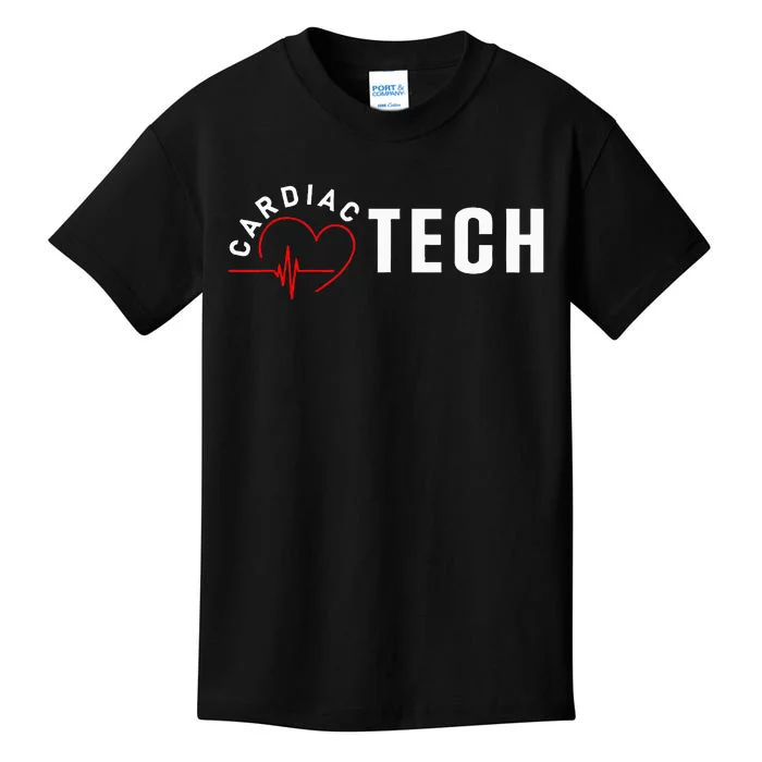 Cardiac Tech Heart Kids T-Shirt