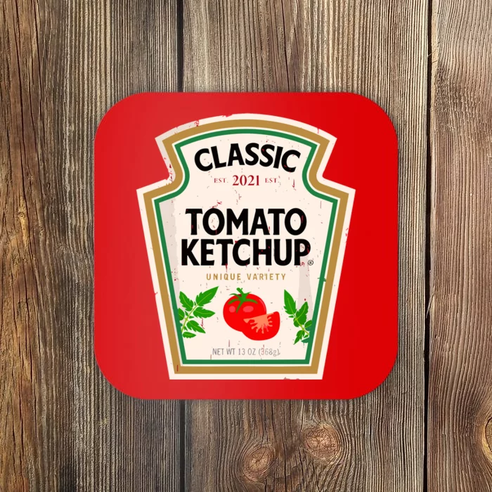 Classic Tomato Halloween Costume Diy Condiments Halloween Coaster