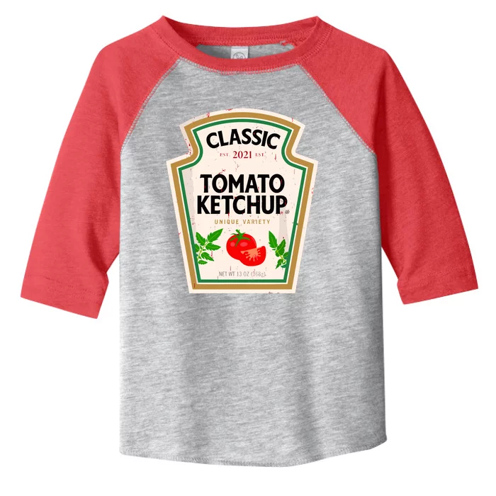 Classic Tomato Halloween Costume Diy Condiments Halloween Toddler Fine Jersey T-Shirt