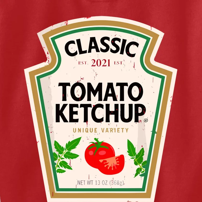 Classic Tomato Halloween Costume Diy Condiments Halloween Kids Sweatshirt