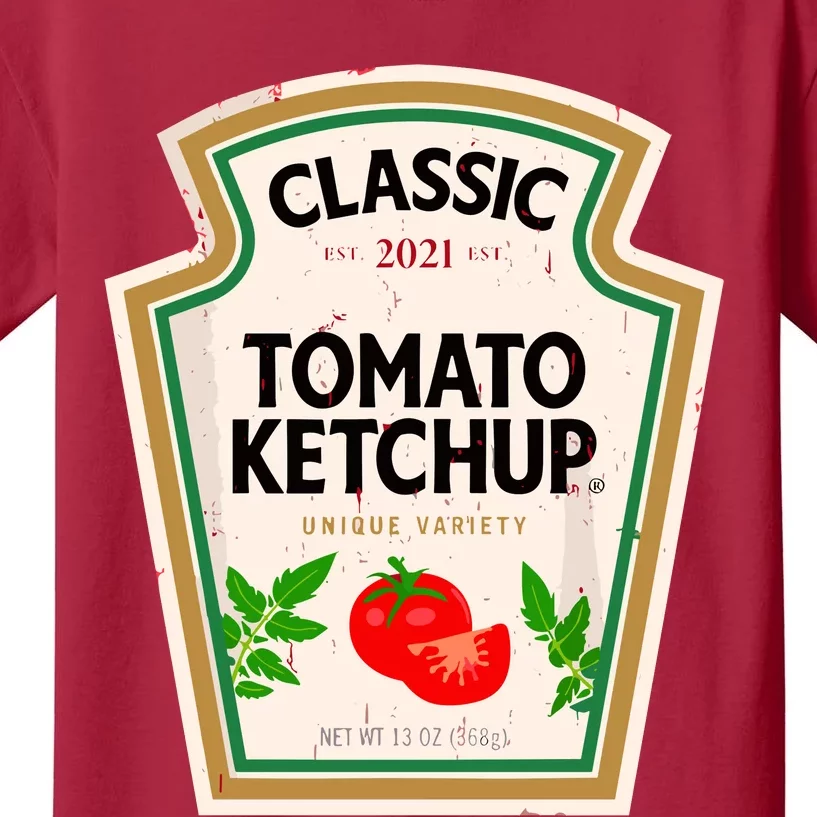 Classic Tomato Halloween Costume Diy Condiments Halloween Kids T-Shirt