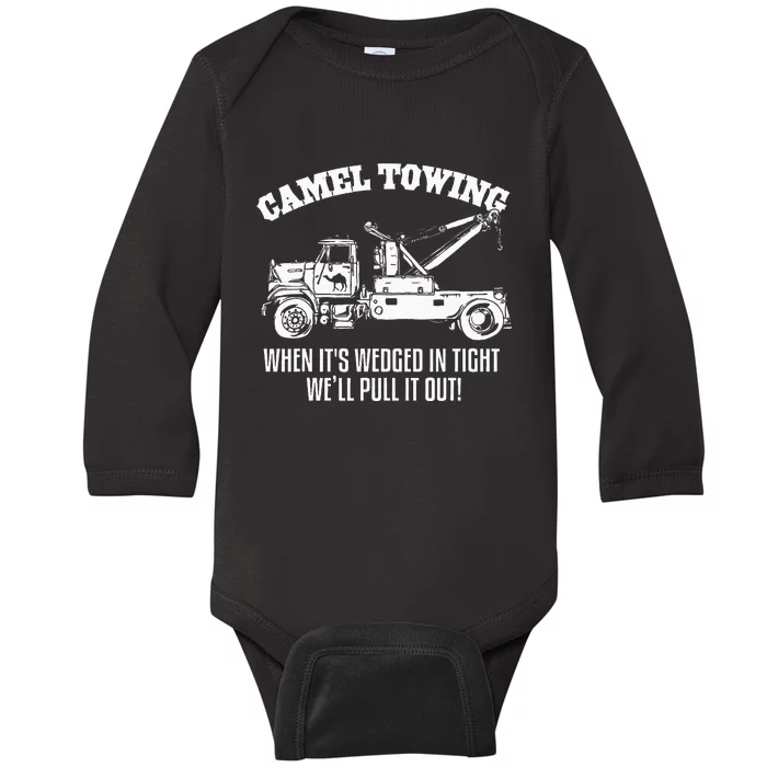 Camel Towing Halloween Baby Long Sleeve Bodysuit