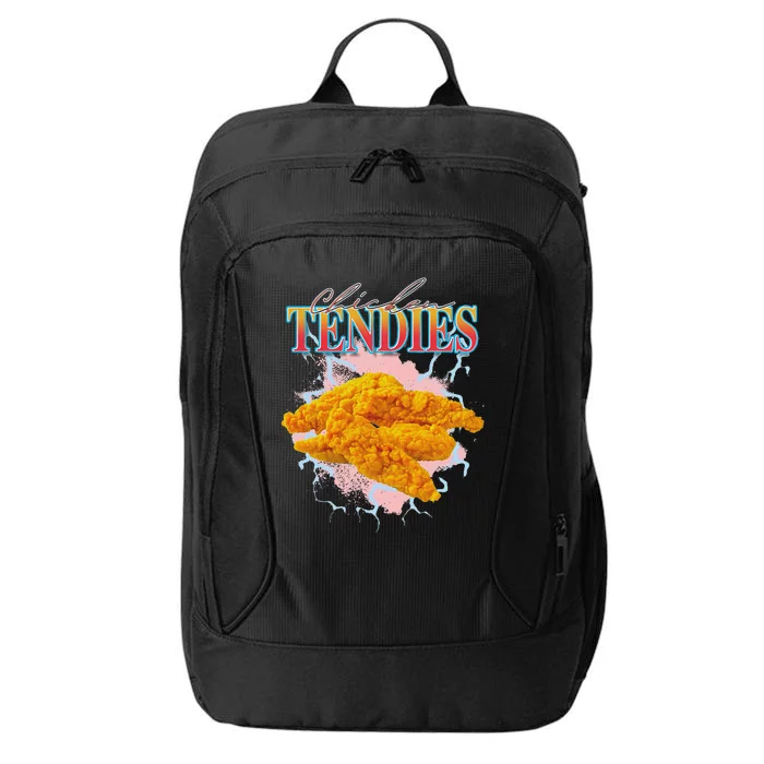 Chicken Tendies Heavy Metal World Hardcore Music City Backpack