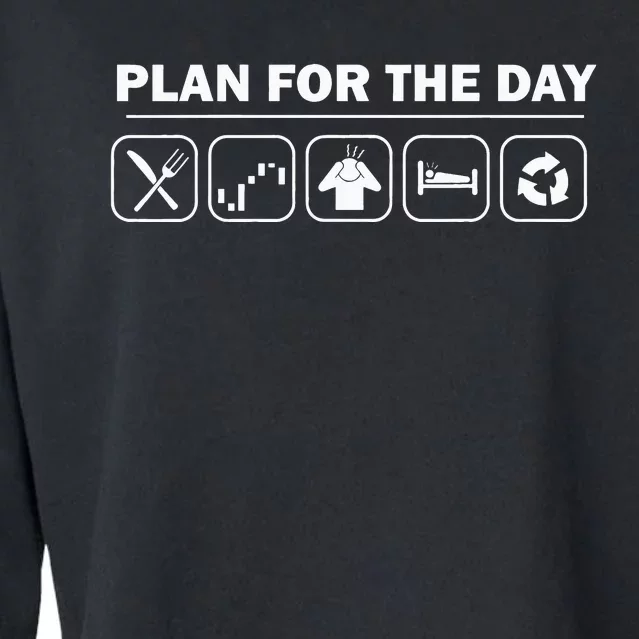 Crypto Trading Holder Stock Investing Plan For The Day Cropped Pullover Crew