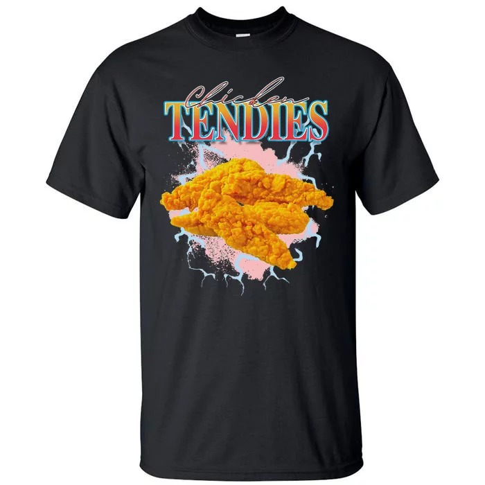 Chicken Tendies Heavy Metal World Hardcore Music Tall T-Shirt