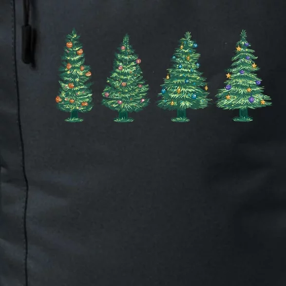 Christmas Trees Holiday Season Daily Commute Backpack