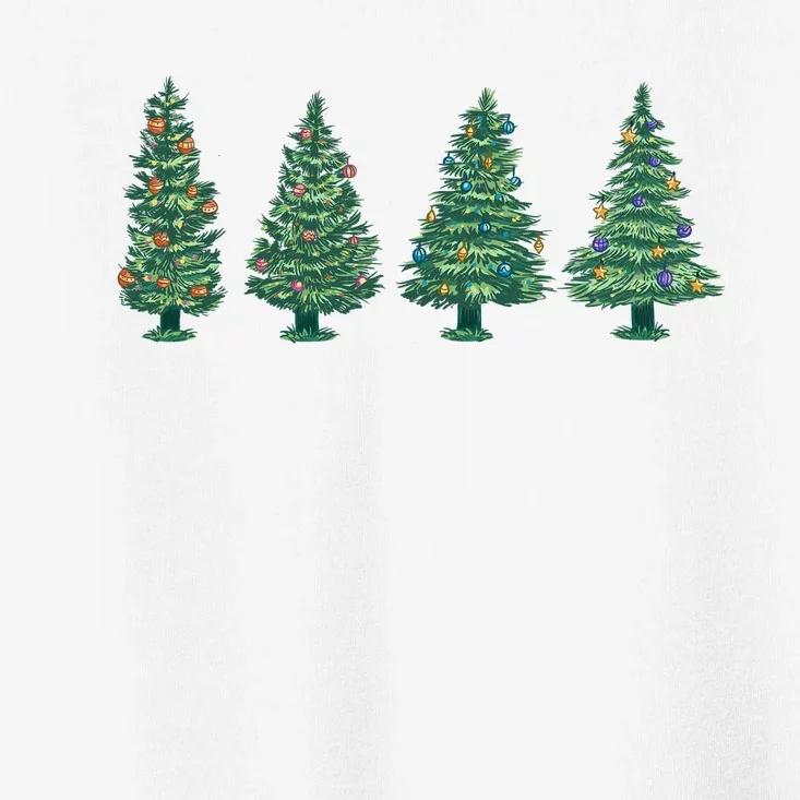 Christmas Trees Holiday Season Toddler T-Shirt