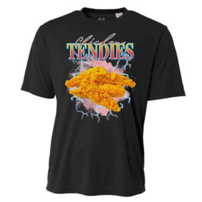 Chicken Tendies Heavy Metal W.O.R.L.D T.O.U.R Hardcore Music Cooling Performance Crew T-Shirt