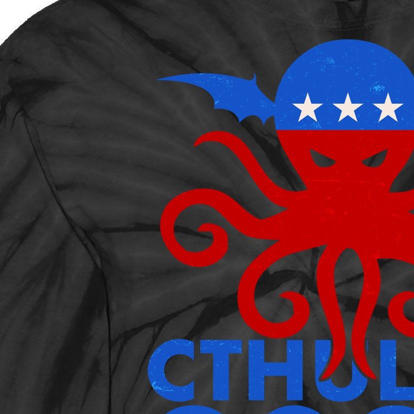 CTHULHU 2024 Election No Lives Matter Tie-Dye Long Sleeve Shirt