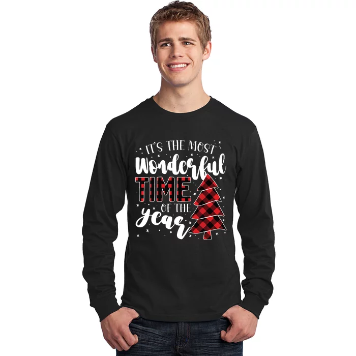 Christmas Trees Its The Most Wonderful Time Of The Year Long Sleeve Shirt