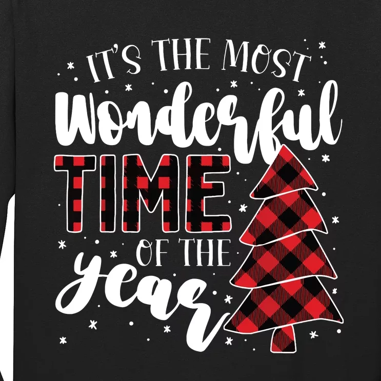 Christmas Trees Its The Most Wonderful Time Of The Year Long Sleeve Shirt